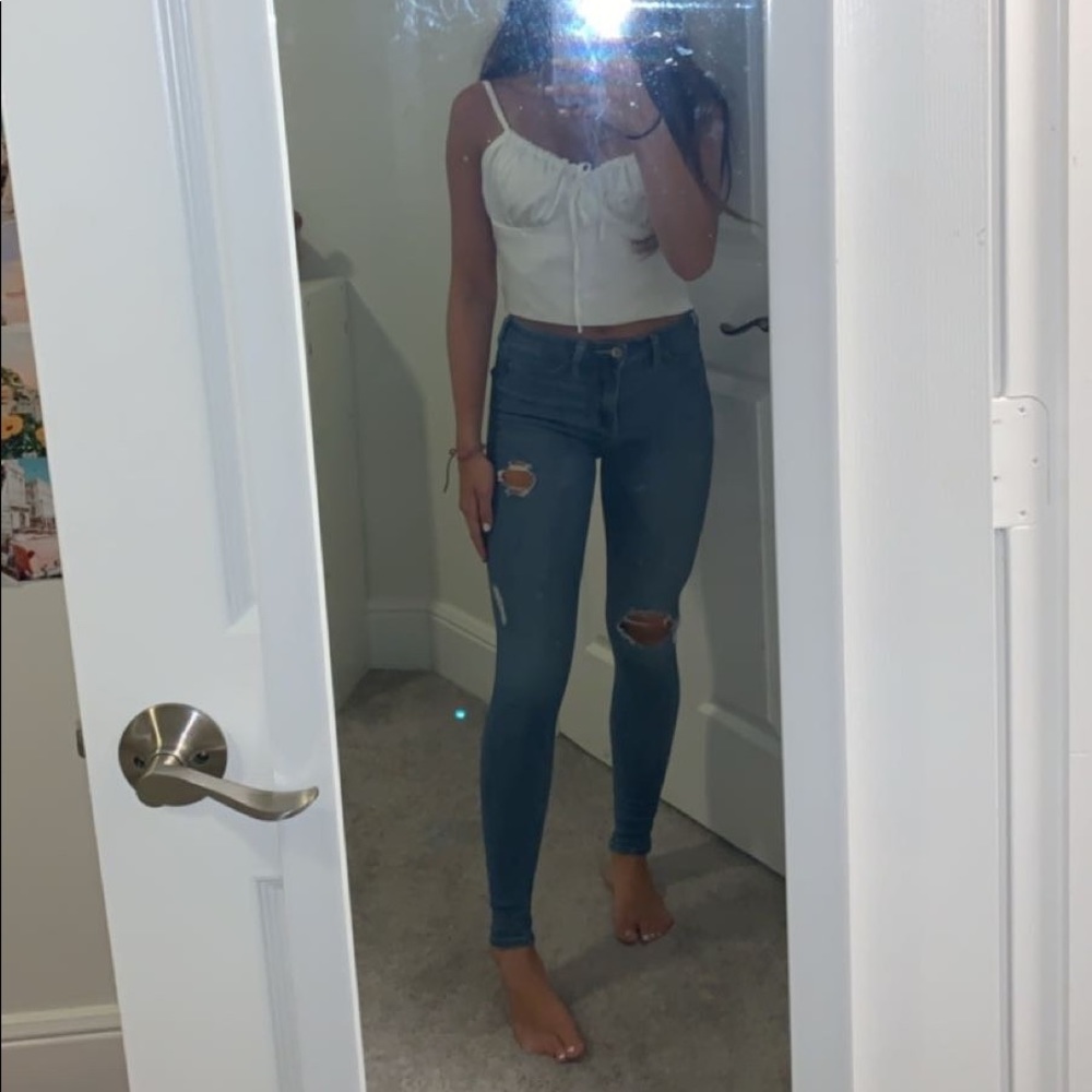 Hollister High Rise Jean Legging Advanced Stretch